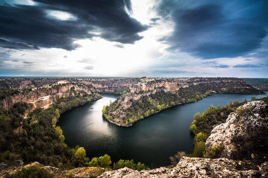 Gran hoz del r&iacute;o Durat&oacute;n