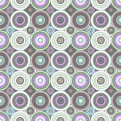 Obraz na płótnie Canvas Abstract circle pattern - vector background illustration