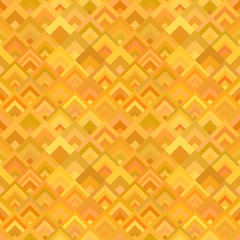 Orange abstract seamless diagonal square pattern - vector mosaic background design