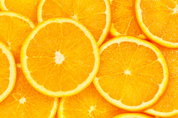 Fototapeta na wymiar Oranges citrus fruits orange slices collection food background fresh fruit
