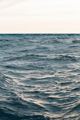 ripples on blue sea water , natural sea background