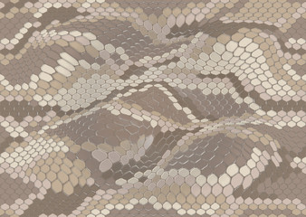 naadloze slangenleer camouflagepatroon woestijn