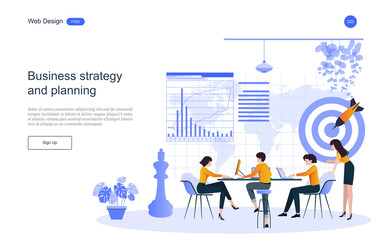 Idea concept for business analysis and brainstorm teamwork, creative innovation, consulting, financial report and project management strategy. Vector illustration.