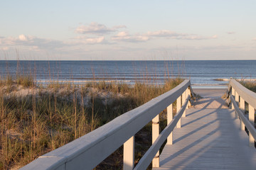 path to the beach Bryn Mar Ocean Resort, St Augustine