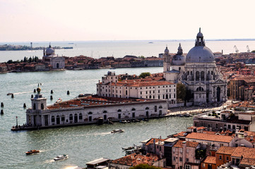 Fototapeta premium view of venice italy