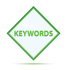 Keywords modern abstract green diamond button