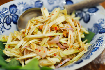 papaya salad or spicy salad