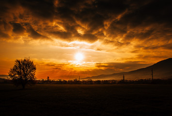 Fototapeta premium sunset