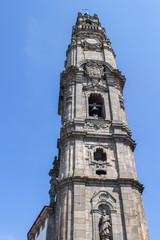 Fototapeta na wymiar Clerigos Tower (Torre dos Clerigos), Porto, Portugal