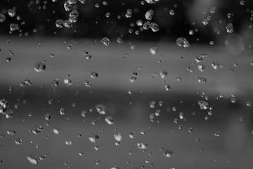 LLuvia en la ventana