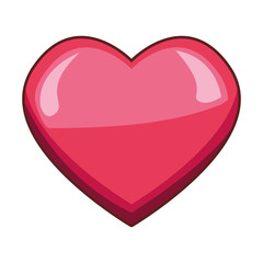 heart icon cartoon