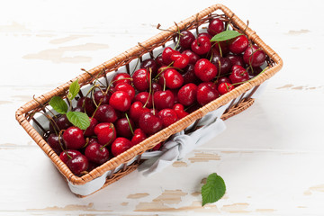 Fresh summer cherry