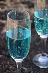 Blue wine