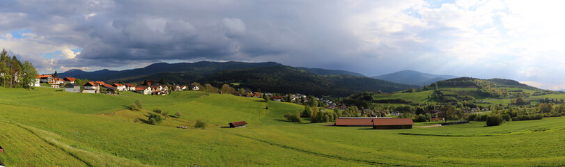 Fototapeta na wymiar Lam im Bayerischen Wald
