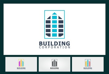 building corporation icon logo
