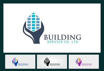 building service corporation logo