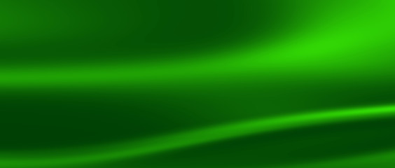 Gradient green background. 3D render