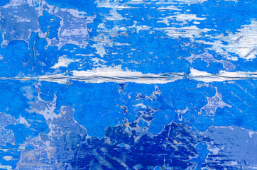 Texture of blue rustic wood for background