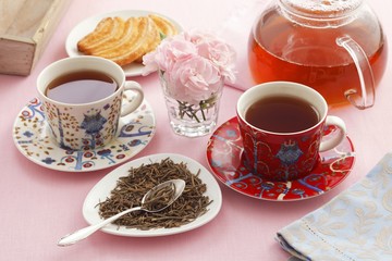 Valerian root (Valeriana officinalis) tea