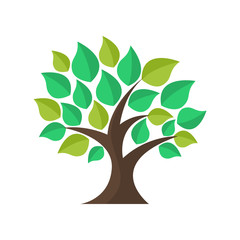 illustration icon for tree