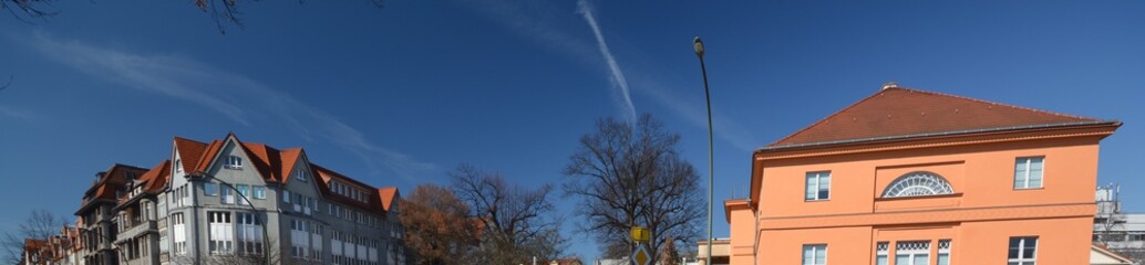 Spring Impressions from Berlin Steglitz from March 28, 2017, Germany