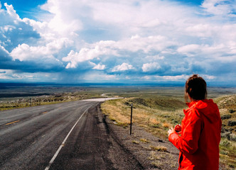 Remote Road Near Lander, Wyoming  © Alisha
