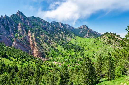 landscape in the mountains