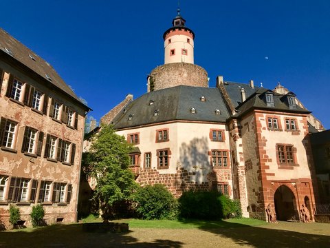 Schloss in B&uuml;dingen (Hessen)