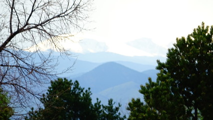 The Rockies from Denver, Colorado