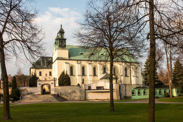 Sanctuary Mother of God in Lesniow, Poland