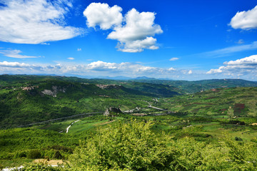 The valleys of the Molise region