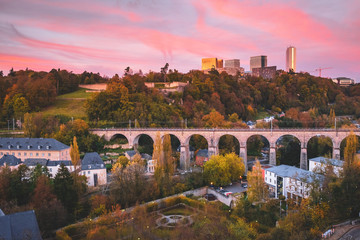 The city of Luxembourg