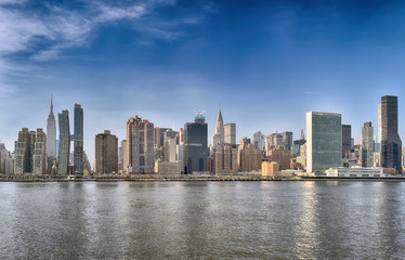 Fototapeta na wymiar Manhattan panorama.