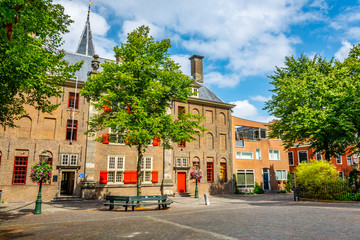 Gravensteen, a formal prison in Leiden, Netherlands