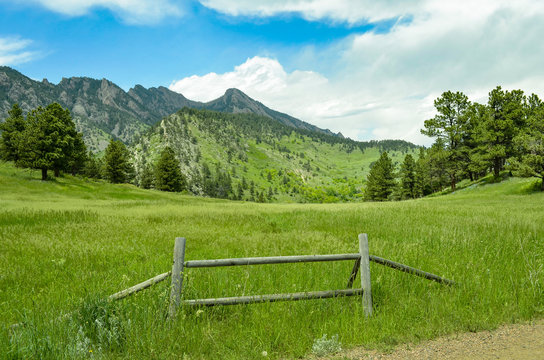 fence in a field