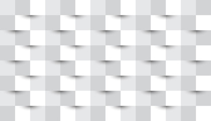 Simple White Geometric Abstract Vector Background