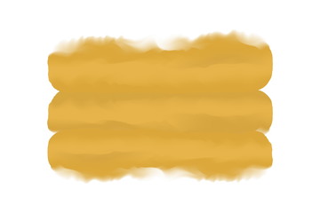 yellow gold digital paint brush stroke in concept hand drawn style water color texture white background, art water color painting splash, watercolor splashing paint artistic frame banner artwork