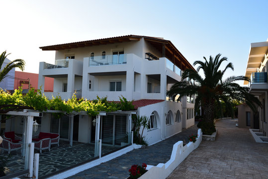 hotelanlage in kavros auf kreta