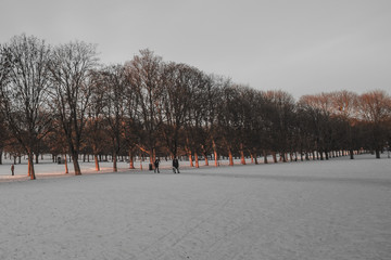 The Vigeland park in Oslo