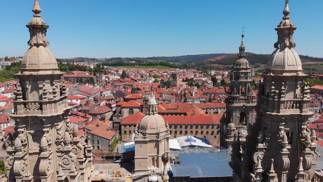 Santiago de Compostela Cathedral and Obradoiro plaza