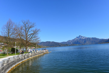 Seepromenade Mondsee Salzkammergut