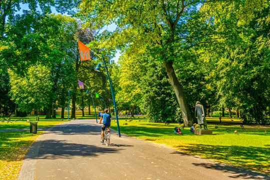Valkenberg park in Breda, Netherlands