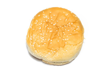 burger isolated on white background