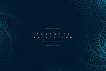 Dark blue tech background