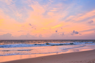 Surin beach in the evening, Phuket, Thailand