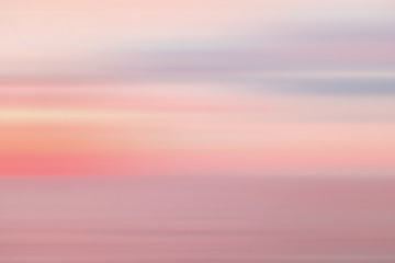 Blurred orange cloud sky