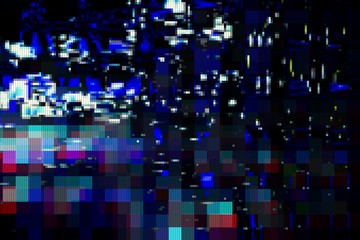 Glitch digital screen pattern abstract,  grunge.