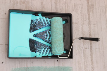 Sealant applied with a roller
