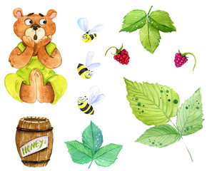 Bear and bees