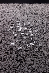 Water repellent stone
